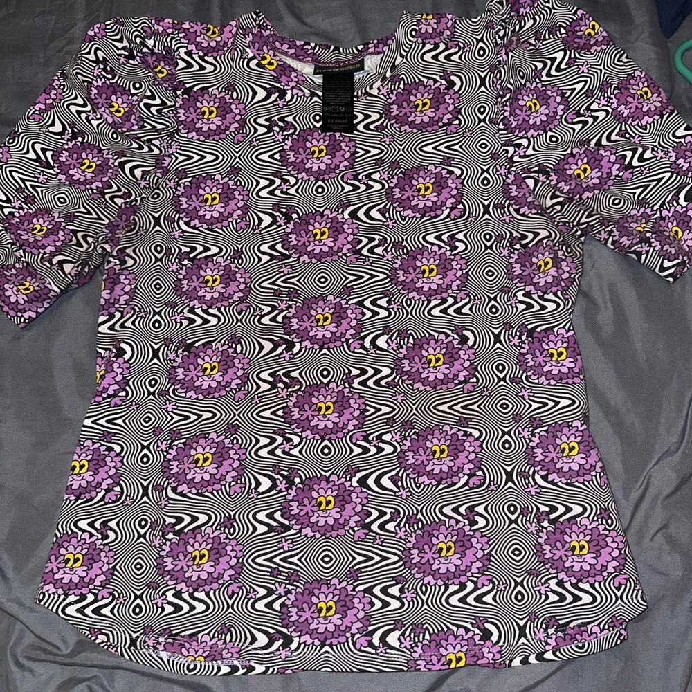 Nooworks - Zigzag purple blouse 💜